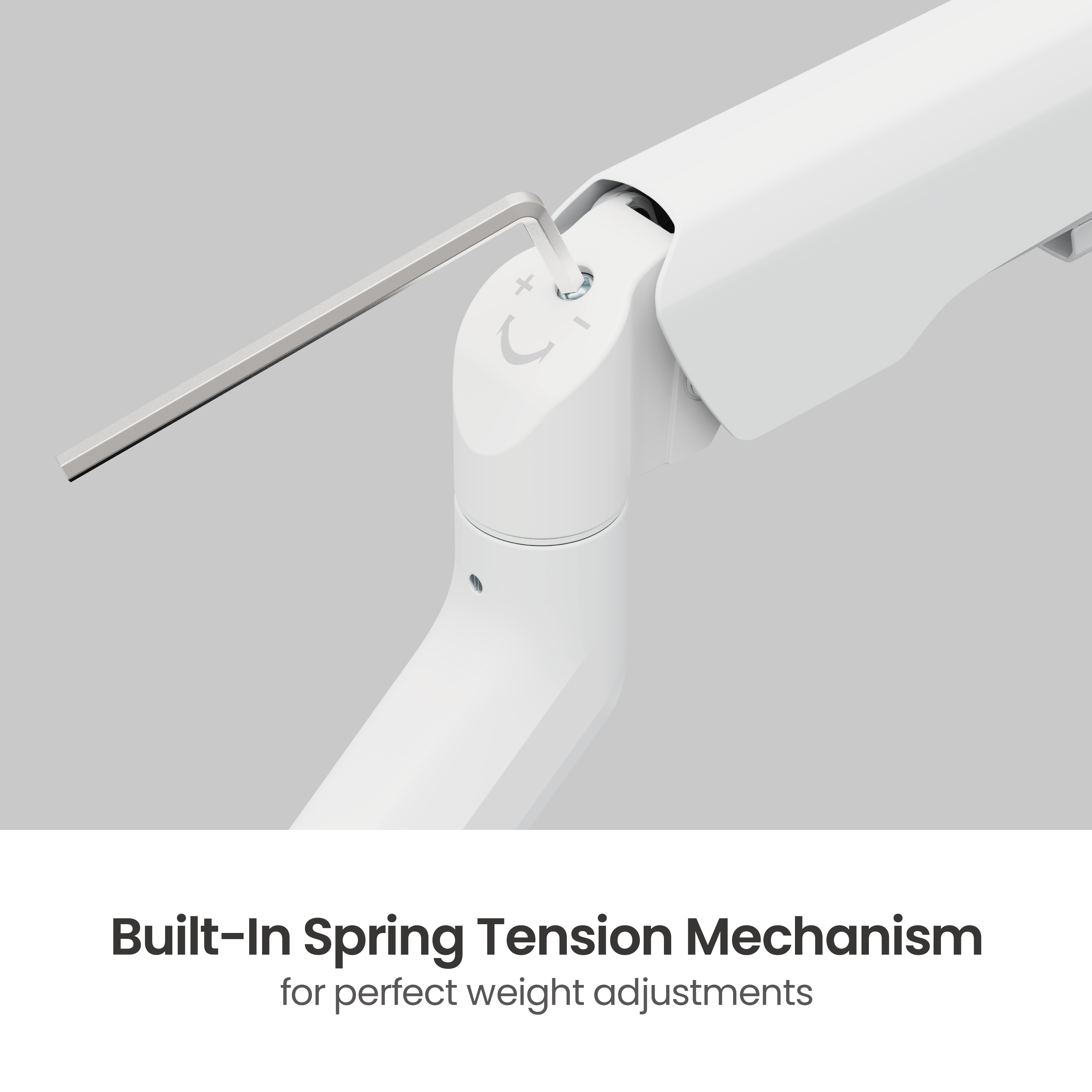 FlexPrecision Cost-Effective Mechanical Spring Dual Monitor Arm