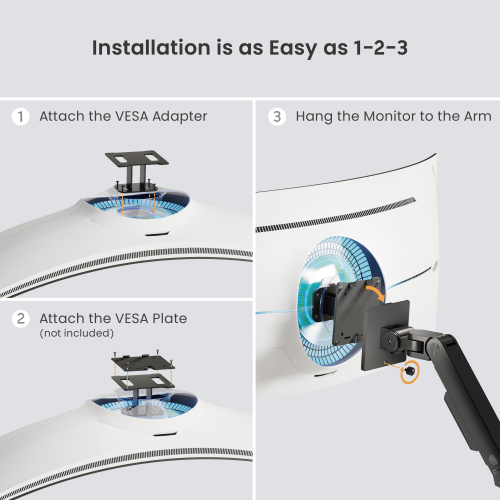 VESA Adapter for Samsung Monitors XMA14-01 Compatible with Samsung Ultra-Wide Monitors: the Odyssey G9, Neo G9, CRG9, CHG9 and CHG90   from china(chinese)