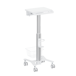 Height Adjustable Multi-Storage Modular Medical Cart