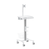 Multi-Storage Modular Medical Cart with Monitor Mount