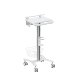 Multi-Storage Modular Medical Cart with Anti-Theft Laptop Holder