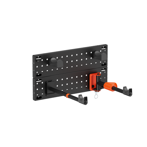 Wall-Mounted Vertical & Horizontal Bike Storage Rack PB-008-DS Securely holds bike up to 30kg/66lbs from china(chinese)