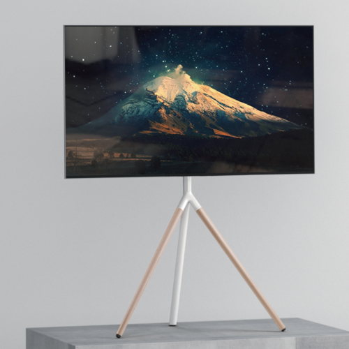 Tripod Stylish Easel Studio TV Floor Stand FS30-44F-01 Combines simplicity with elegance from china(chinese)