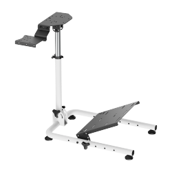 Folding Racing Simulator Wheel Stand with Gear Shifter