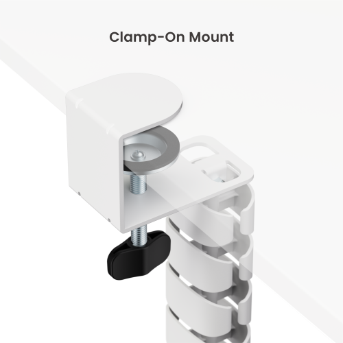 Cost-Effective Clamp-On Cable Management Spine CC10-15A Clamp with ease—versatile attachment for flexible setups from china(chinese)