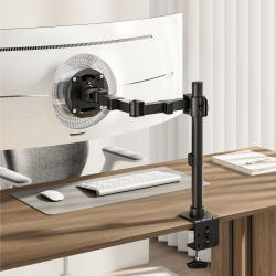 Heavy-Duty Articulating Single Monitor Arm