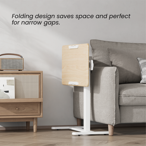 Mobile Folding Adjustable Side Table with MDF Tabletop FMT02-06  · Movable · Foldable · Adjustable from china(chinese)