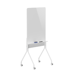 Mobile Single-Sided Whiteboard (Portrait Orientation)