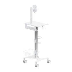 Multi-Storage Modular Medical Cart with Tablet Holder