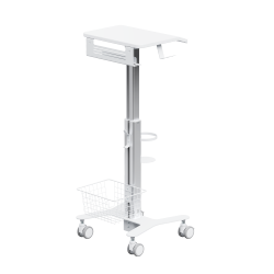 Height Adjustable Multi-Storage Modular Medical Cart