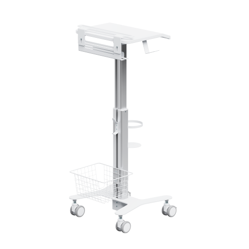 Height Adjustable Multi-Storage Modular Medical Cart with Anti-Theft Laptop Holder MED05-4  An advanced solution for more ergonomic, efficient, and secured patience care from china(chinese)