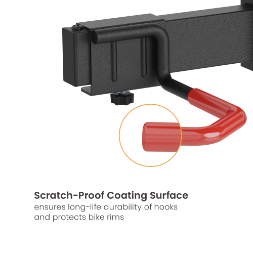 Catch-All Wall Mounted Bike Rack for 3 Bikes LBM09-03 Organize bikes and equipment in one place. from china(chinese)