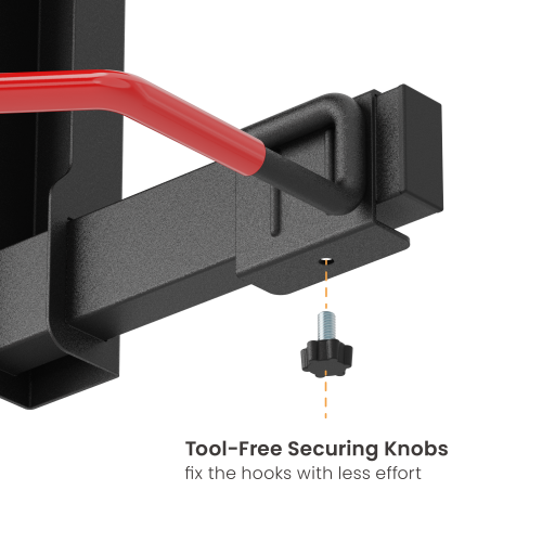 Catch-All Wall Mounted Bike Rack  with Overhead Shelf for 5 Bikes LBM09-05S  Organize bikes and equipment in one place. from china(chinese)