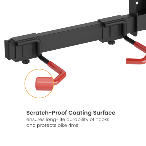 Catch-All Wall Mounted Bike Rack  with Overhead Shelf for 5 Bikes LBM09-05S  Organize bikes and equipment in one place. from china(chinese)