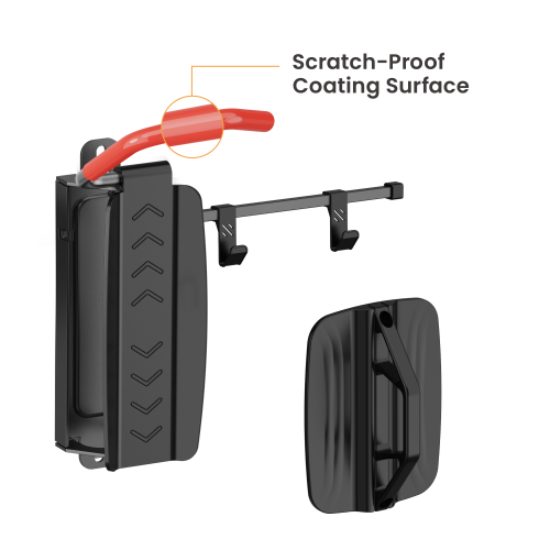 On-Wall Bike Storage Rack LBM10-01S Space Saving & Easy to Use丨Perfect for Most Bikes & E-Bikes from china(chinese)