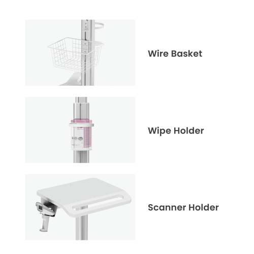 Multi-Storage Modular Medical Cart with Tablet Holder MED06-3 An advanced solution for more efficient patience care from china(chinese)