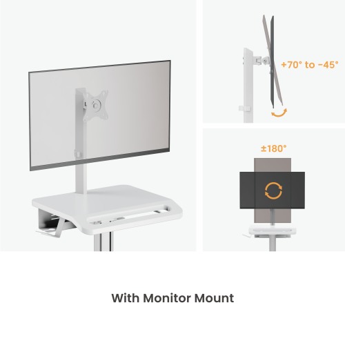 Multi-Storage Modular Medical Cart with Monitor Mount MED06-2  An advanced solution for more efficient patience care from china(chinese)