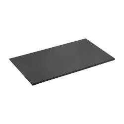 23.6" x 13.8" Smooth Desk Mat with Fixation Lip