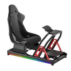 Upscale Full Aluminum Racing Simulator Cockpit