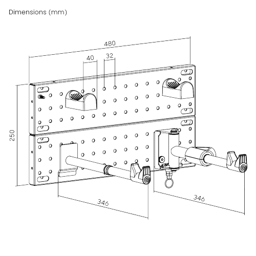 Wall-Mounted Vertical & Horizontal Bike Storage Rack PB-008-DS Securely holds bike up to 30kg/66lbs from china(chinese)