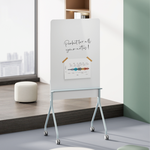 Mobile Single-Sided Whiteboard (Portrait Orientation) WB12-01 Enrich the agile work space. from china(chinese)