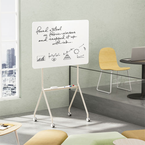 Mobile Single-Sided Whiteboard (Landscape Orientation) WB12-02 Enrich the agile work space. from china(chinese)