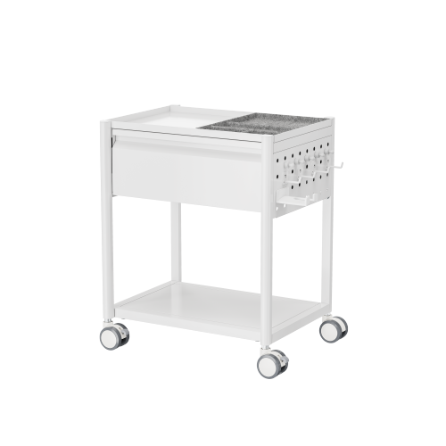 Standard Mobile Storage Cabinet with Pegboard MCT02-02 Storage that moves with you. from china(chinese)