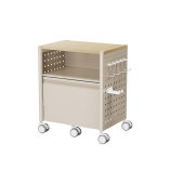 Standard Mobile Storage Cabinet with Pegboard