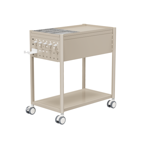 Large Mobile Storage Cabinet with Pegboard MCT03-01 Storage that moves with you. from china(chinese)