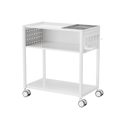 Large Mobile Storage Cabinet with Pegboard MCT03-01 Storage that moves with you. from china(chinese)