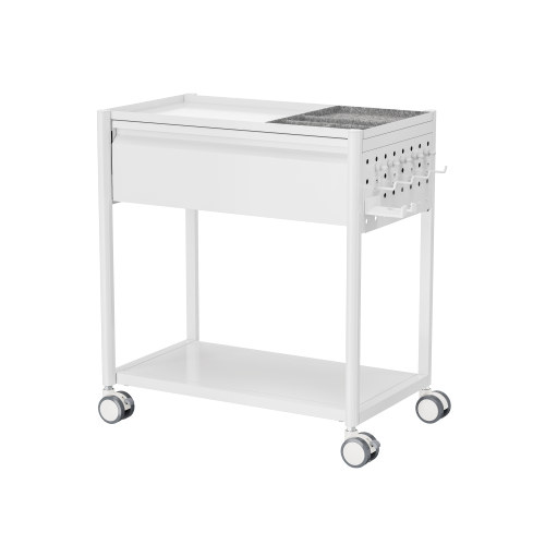 Large Mobile Storage Cabinet with Pegboard MCT03-02 Storage that moves with you. from china(chinese)