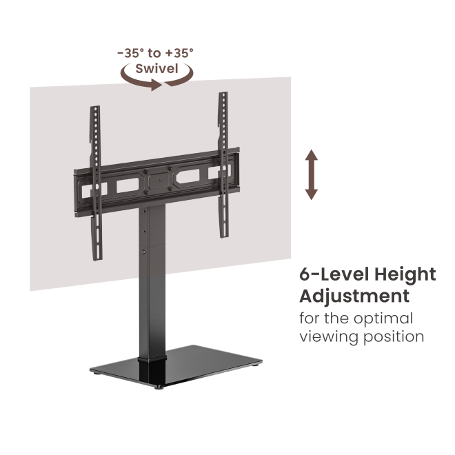 Basic Tabletop TV Stand LDT03-28L  For most 37"-75" TVs from china(chinese)