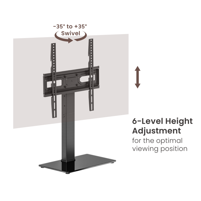 Basic Tabletop TV Stand LDT03-28M  For most 32"-65" TVs from china(chinese)