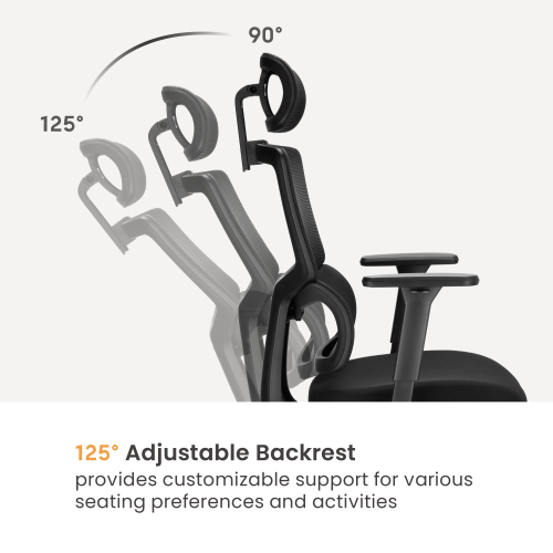 Ergonomic Office Chair with Adjustable Headrest & 3D Armrests CH10-1  from china(chinese)