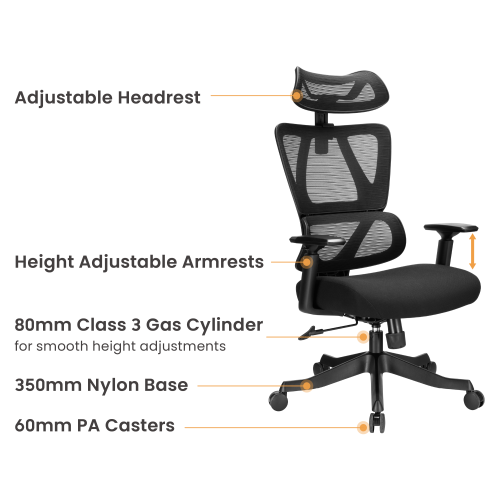Ergonomic Office Chair with Adjustable Headrest CH10-2  from china(chinese)