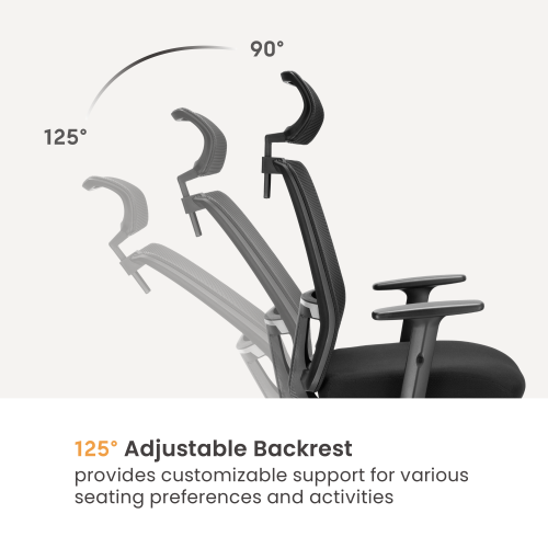 Ergonomic Office Chair with Adjustable Headrest/Lumbar Support CH10-9  from china(chinese)