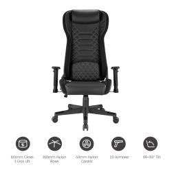 Comfy PVC Leather Heavy-Duty Gaming Chair