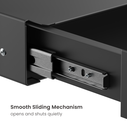 Under-Desk Storage Drawer with Shelf (Large Size) DA16-4 Sleek Design, Expansive Storage Capacity from china(chinese)