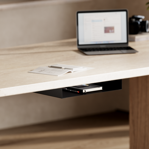 Under-Desk Storage Shelf DA16-5 Sleek Design, Expansive Storage Capacity from china(chinese)