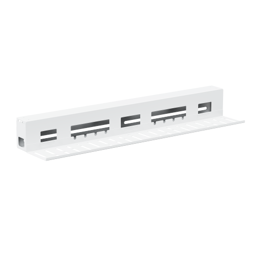 High-Performance Under-Desk Cable Tray with Cable Box CC11-13-4 In extended size to hide more cables from china(chinese)