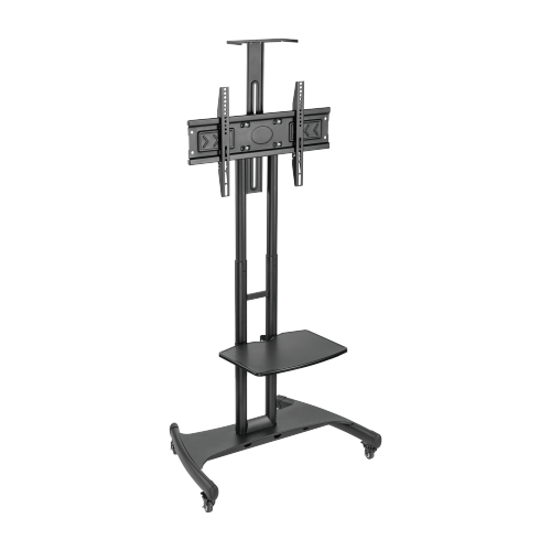 Height Adjustable Steel TV Cart T1037ME For Most 32"-65“ Flat Panel TVs from china(chinese)