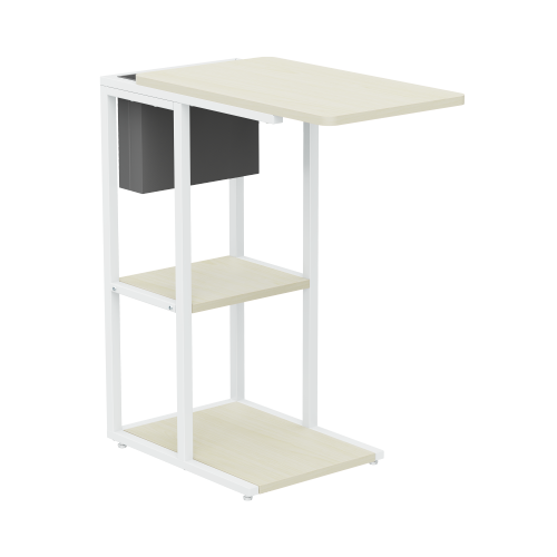 C-Shaped Side Table with Storage Bag TS10-03  Everyday Essentials, Just an Arm’s Reach Away! from china(chinese)