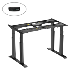 Heavy-Duty Four Leg Quad-Motor Sit-Stand Desk (Standard Column)