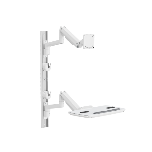 Heavy-Duty Medical Wall-Mounted Workstation MED10-2  from china(chinese)