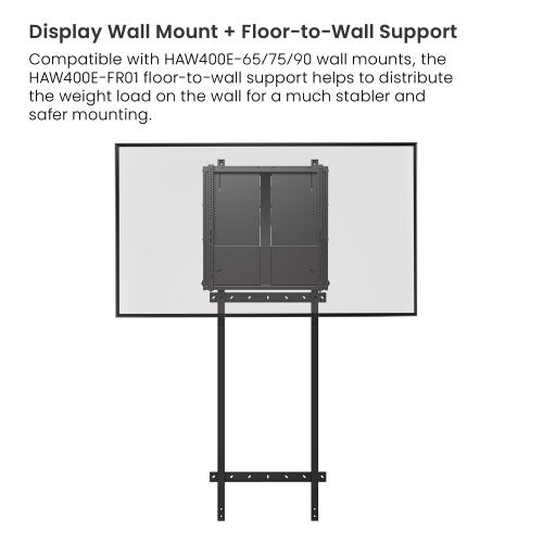 Floor-to-Wall Support HAW400E-FR01 Compatible with HAW400E-65/75/90 from china(chinese)