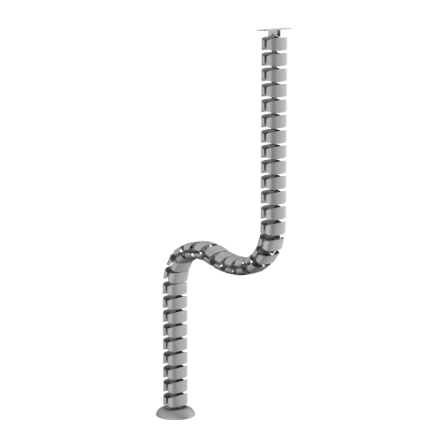 Cost-Effective Screw-Mounted Cable Management Spine CC10-15 Secure and steadfast—screw mount for reliable installation from china(chinese)