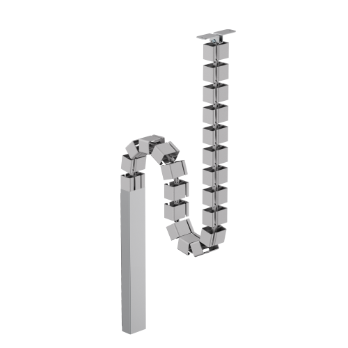 Cost-Effective Screw-Mounted Cable Management Spine with Magnetic Channel CC10-16C Secure and steadfast—screw mount for reliable installation from china(chinese)
