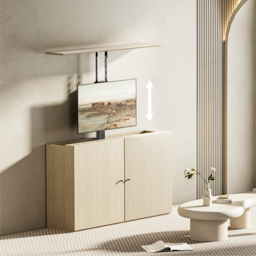 Pop-Up & Drop-Down Motorized TV Lift LP67-22M 1 Lift with 2 Ways of Installation from china(chinese)