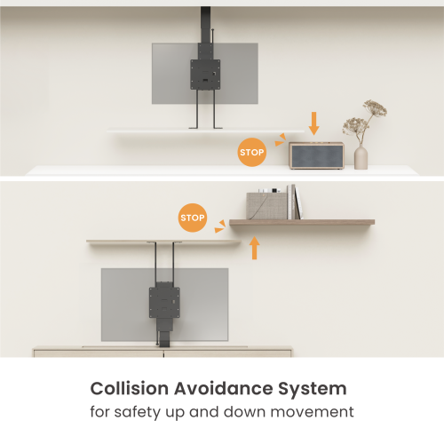 Pop-Up & Drop-Down Motorized TV Lift LP67-22M 1 Lift with 2 Ways of Installation from china(chinese)