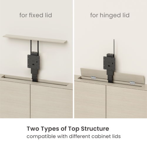 Pop-Up & Drop-Down Motorized TV Lift LP67-22M 1 Lift with 2 Ways of Installation from china(chinese)